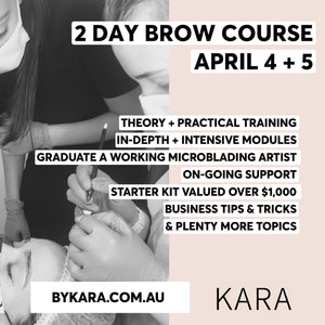 Microblading Course April Deposit